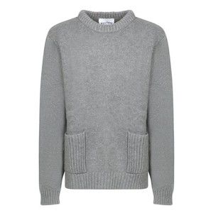 Kujten Cozy Knit Sweater With Textured Pockets And Relaxed Fit - NWT